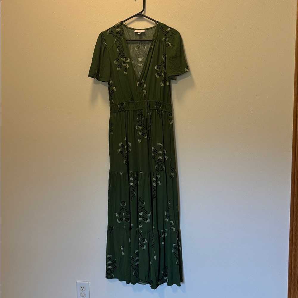 Knox Rose Forest Green Knit Dress
